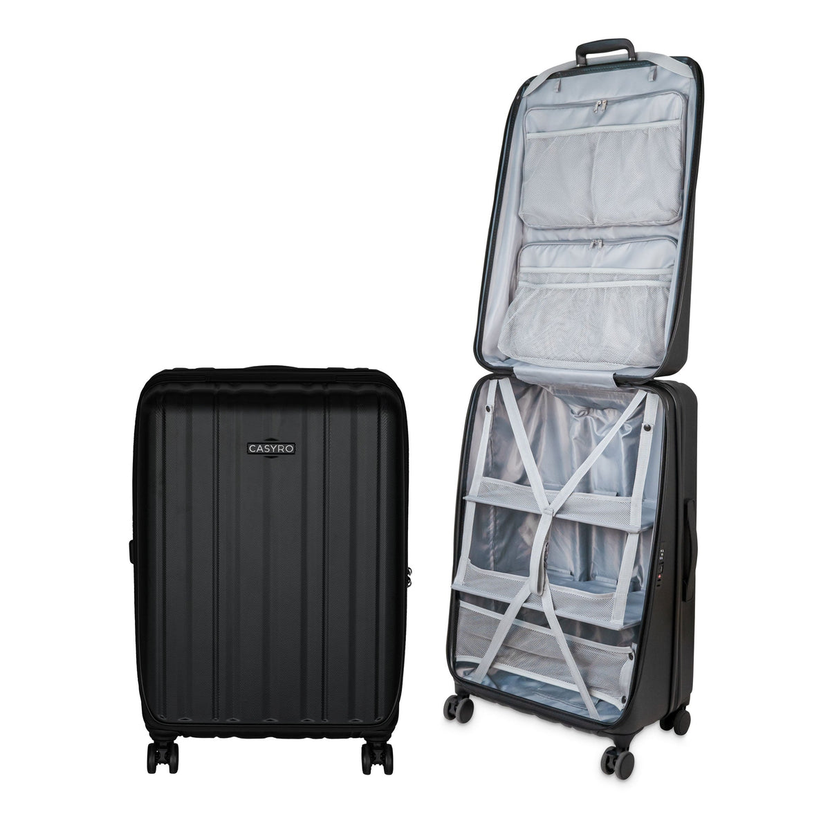 CASYRO Stand-Up Koffer 4.0 L Schwarz
