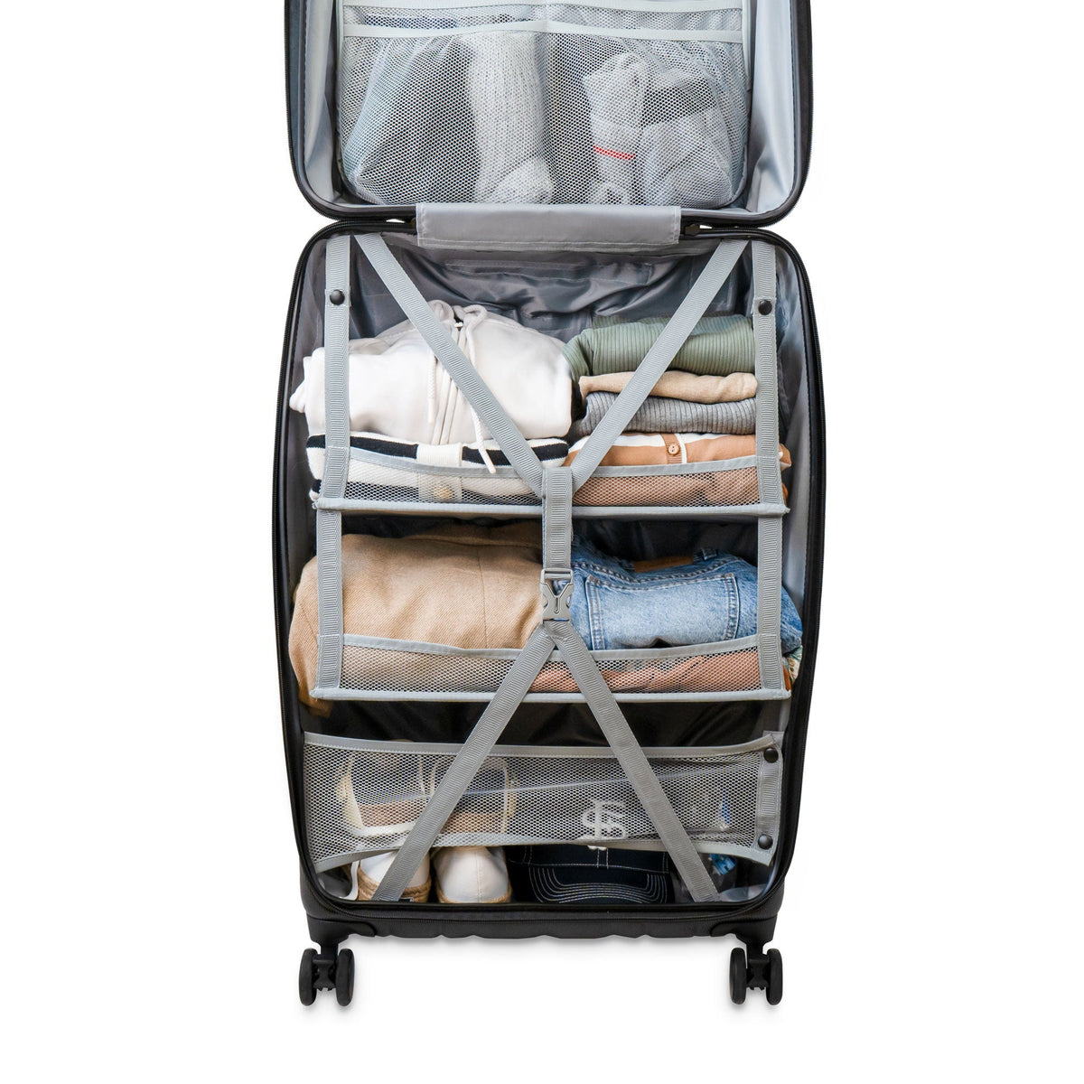 CASYRO Stand-Up Koffer 4.0 L Schwarz