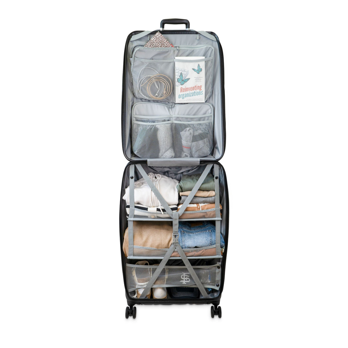 CASYRO Stand-Up Koffer 4.0 L Schwarz